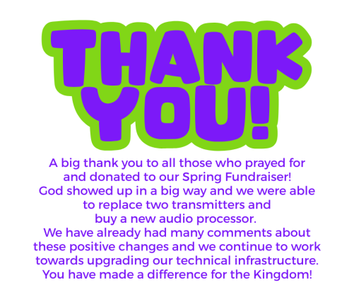 HOMEPAGE SPOTLIGHT AND CAROUSEL BUTTONS - 943 FR THANK YOU